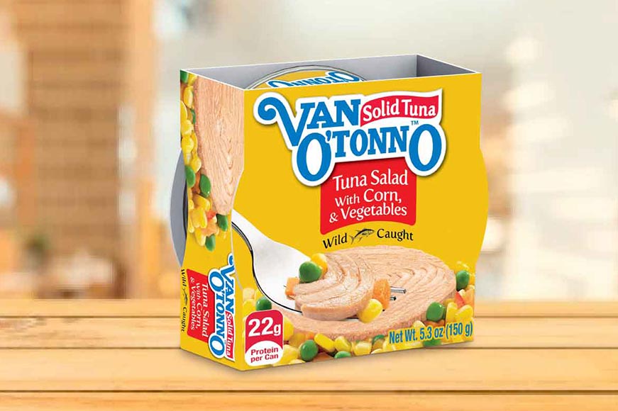 Atún Van O'tonno maíz y vegetales