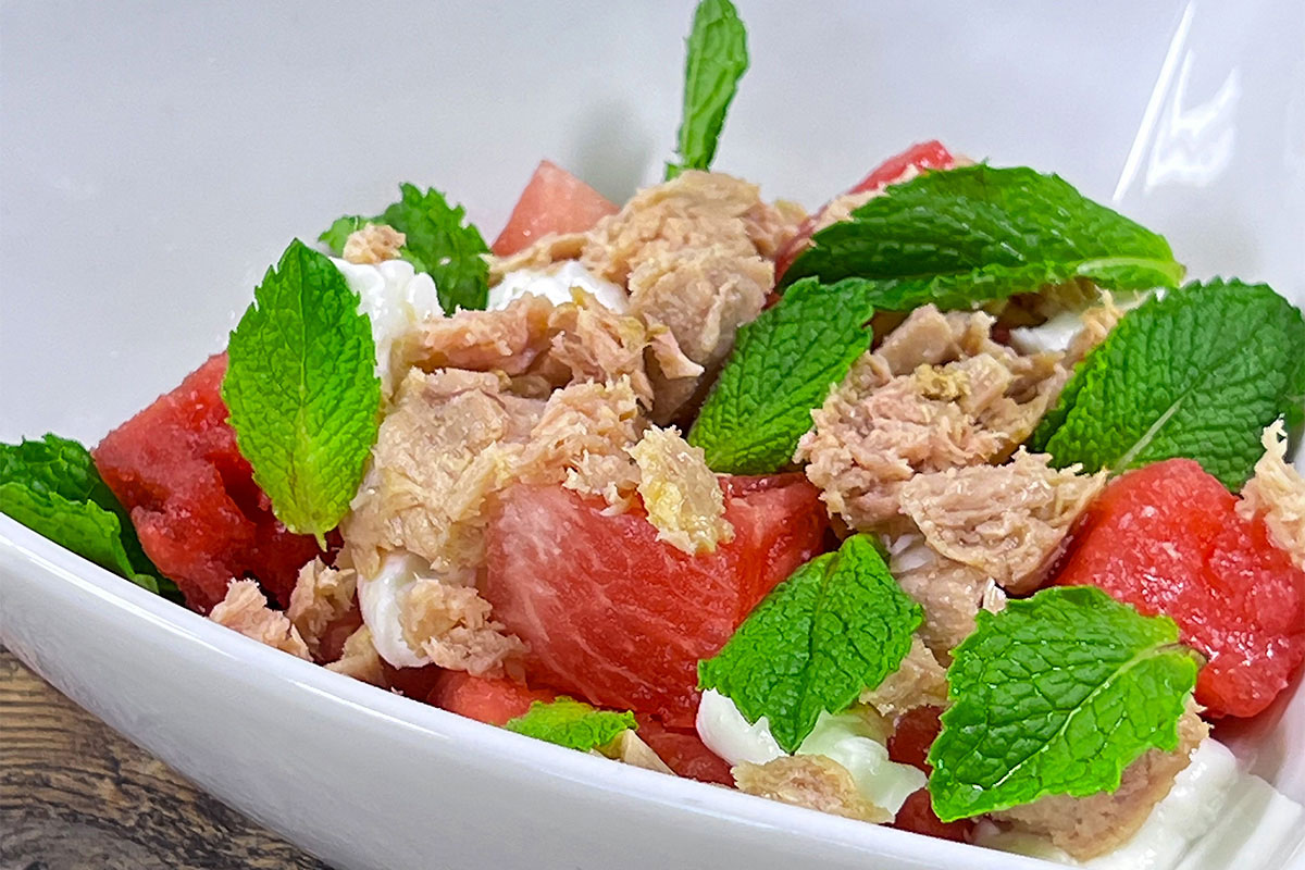 ensalada de sandía